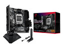 T. Madre ASUS ROG STRIX X870-I GAMING WIFI:
Chipset AMD X870,
Segmento: Alto/Gamer,
Soporta: AMD Ryzen 7ma, 8va y 9na Generación, Socket AM5,
Memoria: DDR5 8400/ 6800/ 4800MHz, Max 128GB,
AudioHD, Wi-Fi 7, USB 3.2, SATA, M.2,
Mini-ITX, 1xPCIE5.0x16