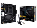 T. Madre Asus TUF GAMING B550M-PLUS (WI-FI), 
Chipset AMD B550,
Segmento Alto/Gamer,
Soporta: Procesador AMD Ryzen 3a Gen, Socket AM4,
DDR4 4400/ 3200/ 2133 MHz, 128GB Max,
Audio HD, Red, USB 3.2, SATA 3.0, M.2,
Micro-ATX, Ptos: 2xPCIEx16, 1xPCIEx1