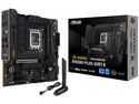 T. Madre ASUS TUF GAMING B760M-PLUS WIFI II,
Chipset Intel B760,
Segmento: Alto/Gamer,
Soporta: Intel 13va y 14va Gen, Socket 1700,
RAM: DDR5 7800/6200/4800MHz, 192GB Max,
Wi-Fi 6, USB 3.2 , M.2, SATA III,
Micro-ATX, Ptos: 1xPCIe5.0x16, 1 x PCIe4.0