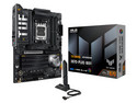 T. Madre ASUS TUF GAMING X870-PLUS WIFI:
Chipset AMD X870, 
Segmento: Alto/Gamer,
Soporta: AMD Ryzen 7ma, 8va y 9na Generación, Socket AM5, 
RAM: DDR5 8000/6800/4800MHz, Max 192GB, 
AudioHD, Red, USB 3.2, SATA, M.2, 
ATX, 1xPCIE5.0x16, 1xPCIE4.0x16