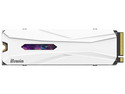 Unidad de Estado Sólido Biwin X570 Pro de 1TB, 1GB DRAM, Velocidad de Lectura 14000MB/s, Velocidad de Escritura de 10500MB/s, M.2 NVMe PCIe 5.0. Color Blanco.
