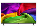 Televisión LED Smart TV LG AI NU80 de 55", Resolución 4K (3840 x 2160), HDR10, WebOS. Color Negro.