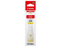 Botella de Tinta Canon GI-25 Y. Color Amarillo. Modelo: 6316C001AA.