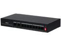 Switch Dahua DH-PFS3010-8ET-65 con 10 Puertos Fast Ethernet 10/100 Mbps, PoE, Switching 2.0 Gbps.