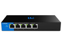 Switch Linksys LN2305 de 5 Puertos de 2.5 Gb, 60W, Hasta 2.5 Gbps, Capacidad de 25 Gbps, Tabla MAC 4000. Color Negro.