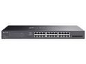 Switch Gigabit TP-LINK OMADA JetStream de 24 puertos 10/100/1000 Mbps, 4 Ranuras SFP. Color Negro.