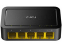 Switch Cudy FS105D de 5 Puertos de 10/100Mbps, No Administrable. Color Negro.