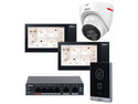 Kit de Videoportero IP Dahua KITVPIP2MONCAMDH , Incluye Videoportero DHI-VTO2211G-WP de 2MP, 2 Monitores DHI-VTH2421FB-P de 7" (1024 x 600), Switch DH-CS4006-4ET2ET-60 Administrable Capa 2, Cámara IP Tipo Torreta DH-IPC-HDW2249T-S-PRO de 2MP, 1080p.