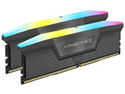 Memoria DIMM Corsair VENGANCE RGB, DDR5 PC5-48000 (6000MHz), CL38, 32GB (2x16GB). Color Gris.