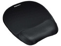 Mouse Pad Fellowes 9117801 con Reposa Muñecas de Gel. Color Negro.