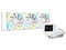Sistema de Enfriamiento Líquido DeepCool LM360 WH, 360mm, hasta 2400RPM. Color Blanco.