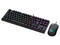 Kit de Teclado y Mouse Gamer Balam Rush Fusion Vanguard TKL CKG680, USB. Color Negro.