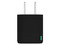 Cargador de pared Acteck Energon Prime, USB tipo A y USB tipo C, carga rápida de 20W, Color Negro.