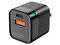Cargador de pared Acteck Energon Prime, USB tipo A y USB tipo C, carga rápida de 20W, Color Negro.