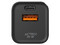 Cargador de pared Acteck Energon Prime, USB tipo A y USB tipo C, carga rápida de 20W, Color Negro.