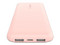 Batería Portátil Belkin BoostCharge BPB011 Power Bank de 10000mAh, 15W, USB-A, USB-C. Color Rosa.