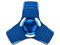 Fidget Spinner BRobotix. Color Azul Metálico.