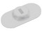 Ancla Adhesiva BRobotix con Ranura K-Slot para Laptop, Tableta o Smartphone, Tipo Placa. Color Gris.