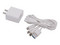 Cargador de Pared EPCOM PL52C, Multi-puertos, 1 x USB-C, 1 x Micro USB, 1 x Lightning, 5V, Color Blanco.
