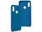 Funda Protectora GHIA de silicón para Huawei Y6S con mica. Color Azul.