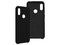 Funda de Silicon Ghia, con Mica, para Huawei Y6S. Color Negro.