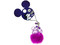 Colgante Pelusa MOBO Mickey Color Morado 