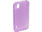 Funda de Silicón Moss para LG P970. Color Morado