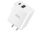 Cargador para Pared MyBat MCGTRAC20W Carga Rápida, 3.0A, PD, 22W, USB Tipo A y Tipo C. Color Blanco