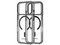 Funda PullGear Slimshell Plus Mag para iPhone 17 Pro, Compatible con MagSafe. Color Transparente Gris.