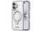 Funda PullGear Slimshell Kik Mag para iPhone 17, Compatible con MagSafe. Color Transparente Plata.