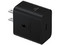 Adaptador de Carga Rápida Samsung de 45W, USB Tipo C, Color Negro.