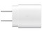 Cargador de Pared Samsung EP-TA800XWEGUS de 25W, 5V, 9V, USB-C. Color Blanco.