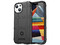 Funda TEKKU Rugged Shield para iPhone 15, Color Negro.