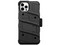 Funda Zizo Bolt para iPhone 13 Pro Max, con clip y mica de pantalla. Color Negro