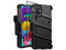 Funda ZIZO Bolt para Samsung A51, con clip y mica de pantalla. Color Negro.