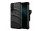 Funda Zizo Bolt para Samsung S22 con Clip giratorio y Mica de cristal templado. Color Negro.
