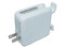 Adaptador de Corriente Genérico MagSafe 2 de 45W para MacBook. Color Blanco.