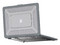 Funda protectora Tekku para MacBook Air 13, Color Gris.