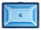 Funda protectora Tekku HC para MacBook Pro 13, Color Azul.