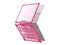 Funda Protectora Tekku ST para MacBook Air 15, Uso rudo. Color Rosa.