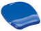 Mouse Pad con reposamuñecas Fellowes de 200.1 x 133.4mm. Color Azul.