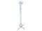 Soporte de Techo para Proyector Techmakro 78006302, Ajustable Hasta 65 cm, Soporta Hasta 15 Kg. Color Blanco.