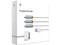 Cable Apple de AV compuesto para iPhone, iPod y iPad.