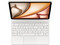 Teclado Apple Magic Keyboard para iPad Air de 11 pulgadas (M3), Color Blanco. Versión en Inglés.