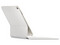 Teclado Apple Magic Keyboard para iPad Air de 11 pulgadas (M3), Color Blanco. Versión en Inglés.