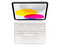 Teclado Apple Magic Keyboard Folio para iPad de Décima Generación, Español Latinoamérica. Color Blanco.