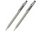 Paquete de 2 Plumas Stylus Brobotix para Tablets. Color Plata.