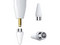 Pluma Stylus BRobotix, Sistema magnético, USB-C, 2 repuestos. Color Blanco.