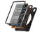 Funda con Correa BRobotix 6007419 para iPad Pro 13 (M4), Giratoria, Correa Ajustable. Color Negro.