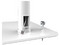 Soporte de Escritorio Manhattan para Tablet, Antirrobo. Color Blanco.